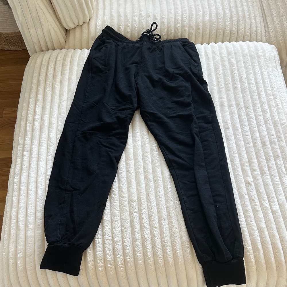 Sundry Black Track Pants